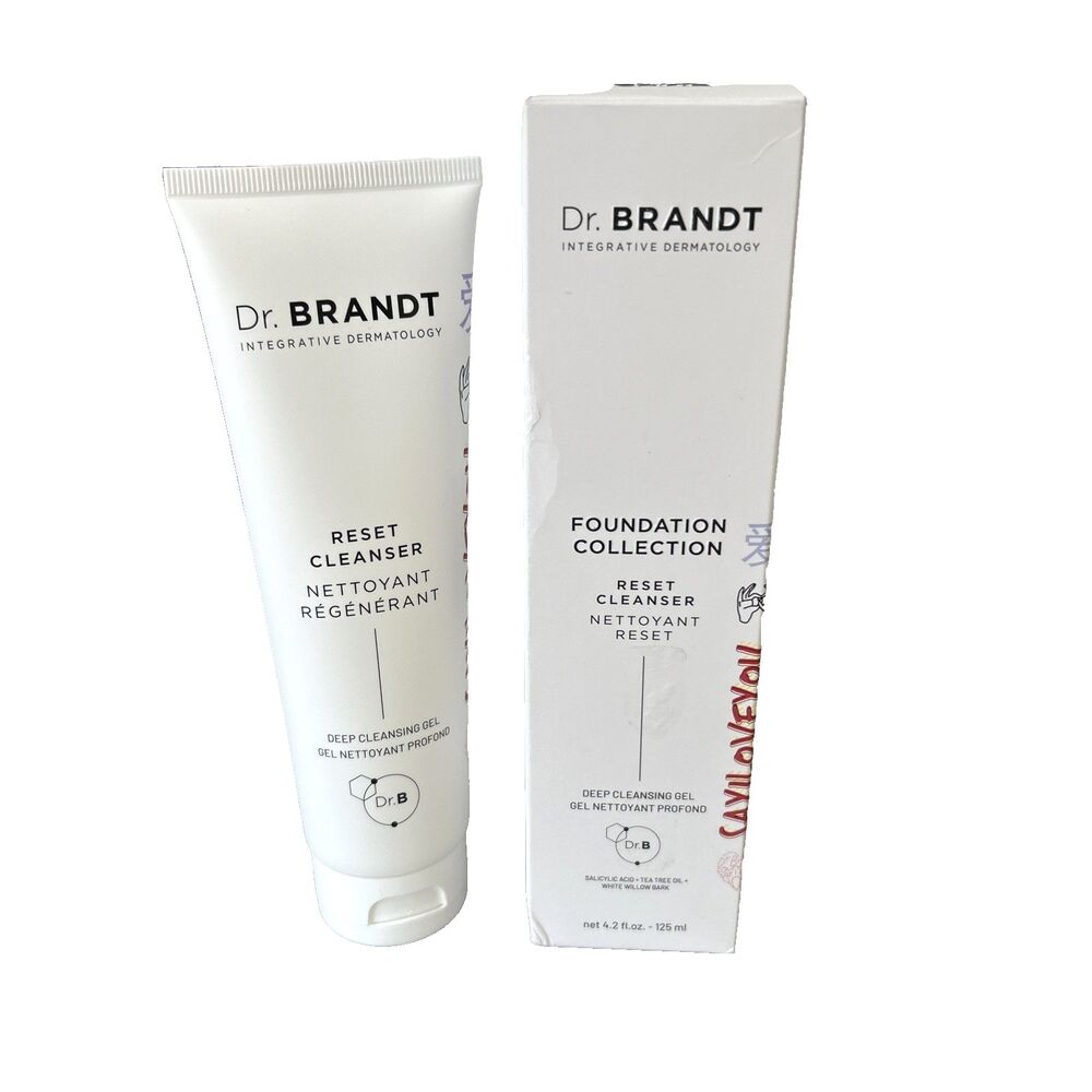 Dr Brandt Foundation Collection Reset Cleanser Deep Cleansing Gel 4.2 Oz 125mL